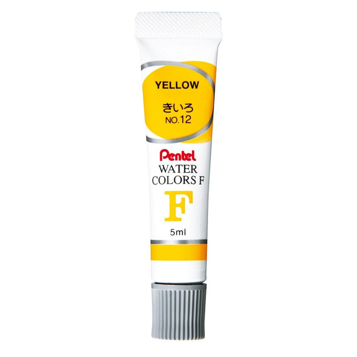 Pentel Yellow Watercolor Paint Set of 10 Pentel Paint F Wfr-T12 Series