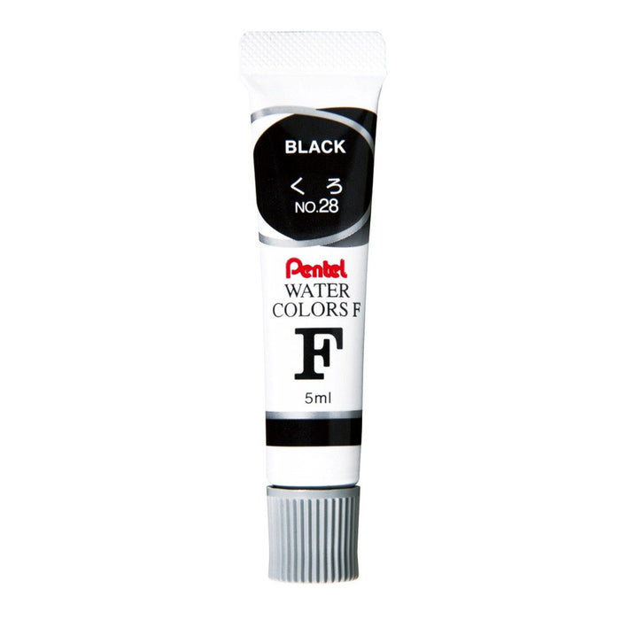 Pentel Watercolor Paint F Set of 10 WFR-T28 Black - Art Essentials by Pentel