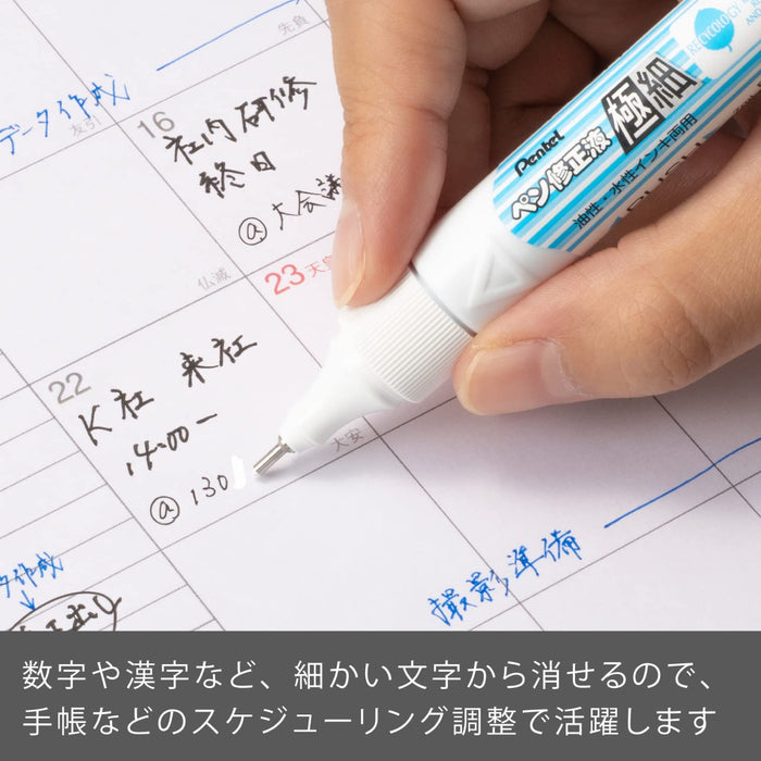 Pentel Xezl61-W 超细修正液笔 10 支装