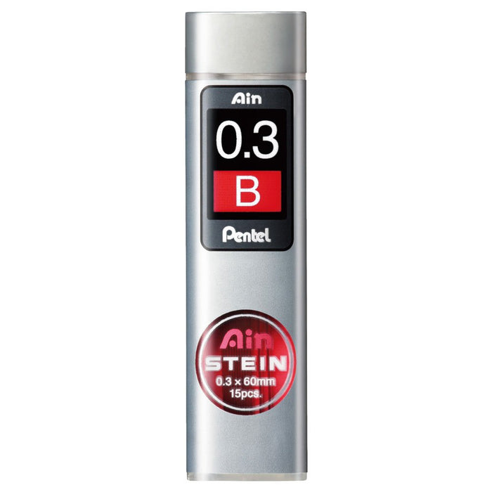 Pentel Sharp Ein Stein B C273-B 0.3 补充装 10 件