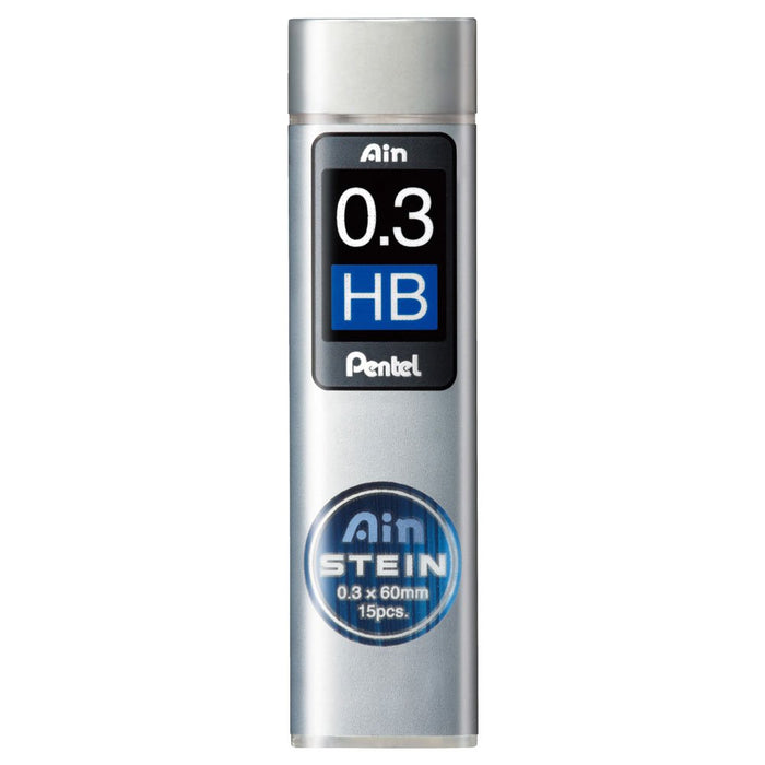 Pentel Sharp 替换笔芯 0.3 HB Ein Stein C273-HB 10 支装