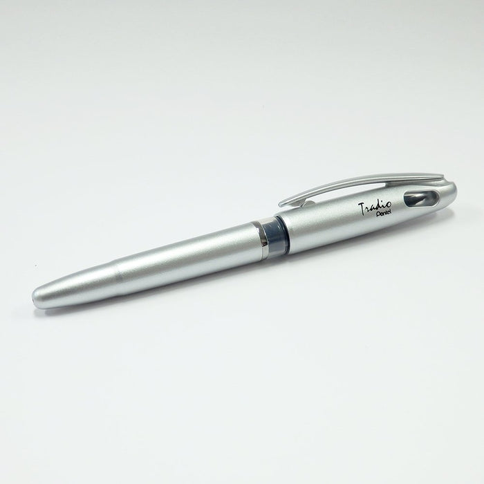 Pentel Tradio Plaman 银轴笔 TRJ74 - 高品质书写工具