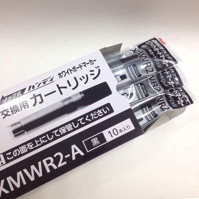 Pentel Xmwr2-A 白板笔专用 10 支黑色墨盒