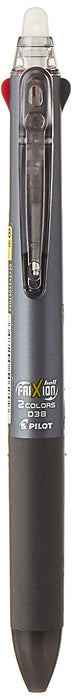 Pilot Frixion Ball 2 Gray 0.38mm 2-Color Disappearing Ink Ballpoint Pen