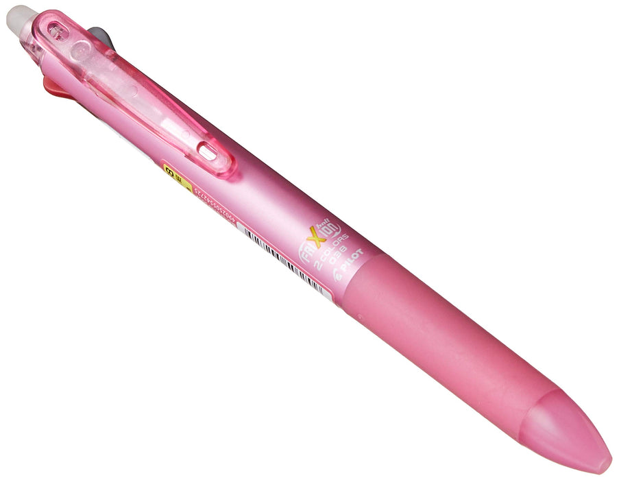 Pilot Frixion Ball 2 0.38mm 2-Color Ballpoint Pen Light Pink Disappears when Rubbed