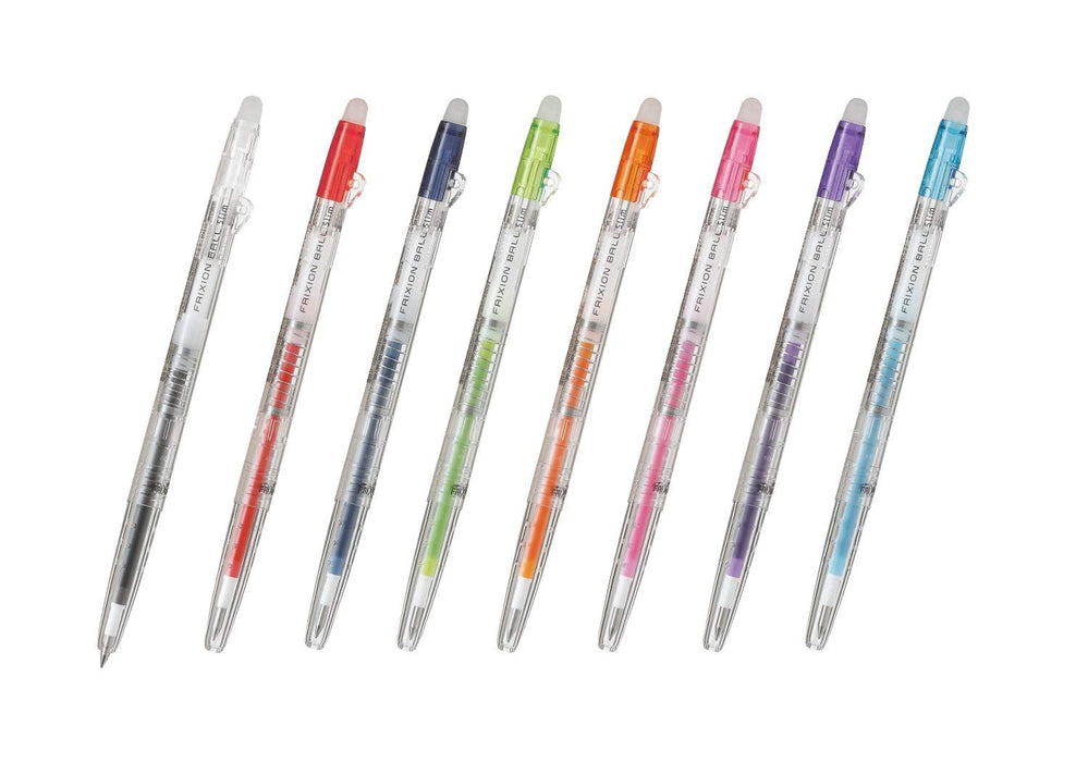 Pilot Frixion Ball 3 Slim 0.38 3-Color Ballpoint Pen Non-Color Erasable Lkfbs60Ufnc