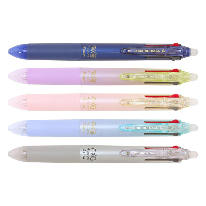 Pilot Frixion Ball 4 Slim 0.38Mm 4-Color Ballpoint Pen in Gradient Light Blue