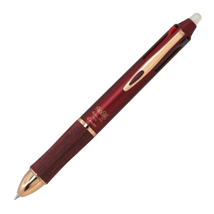 Pilot Frixion Ball 4 05 Wood Bold Ballpoint Pen 0.5mm Black Red Blue Green