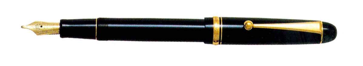 Pilot Custom 74 Black Fountain Pen with Course Nib - Genuine Pilot Product