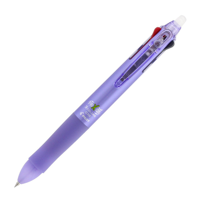 Pilot Frixion Ball 3 Erasable Ballpoint Pen 0.38 3 Color Lavender (P-Lkfb-60Uf-La)