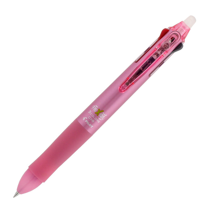 Pilot Frixion Ball 3 Soft Pink 0.38mm Erasable 3 Color Ballpoint Pen