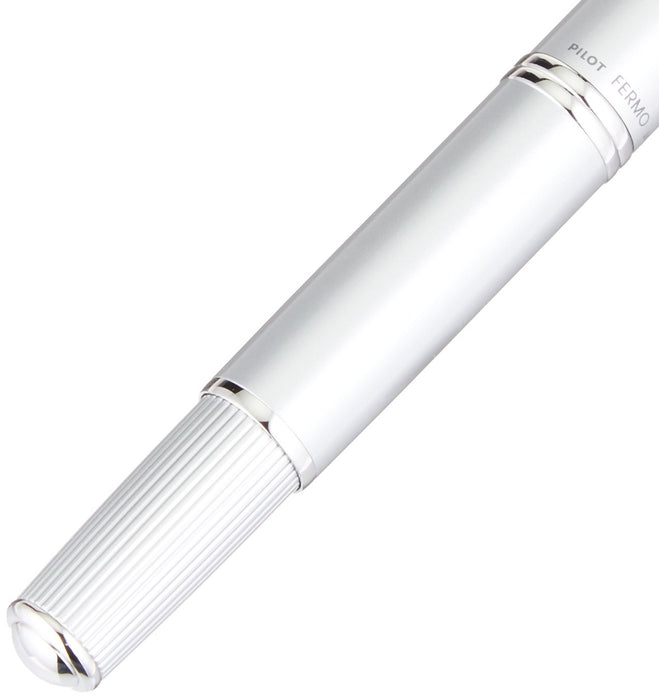 Pilot Capless Fermo Diamond Silver 中号笔尖钢笔 FCF-2MR-DS-M