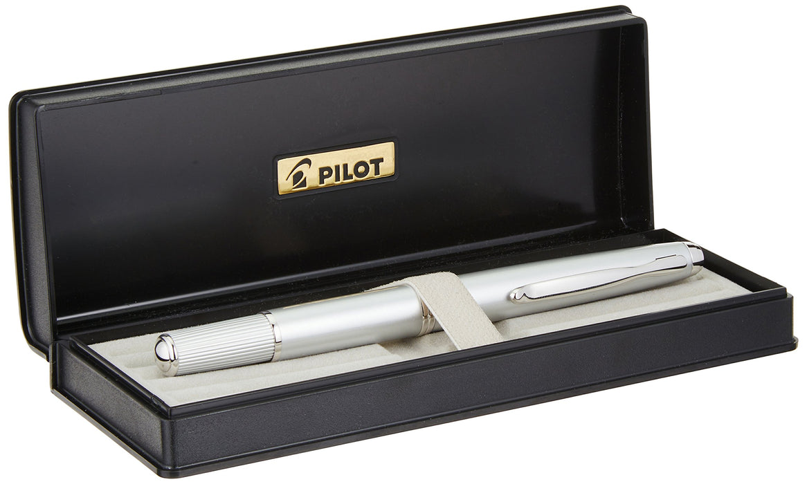 Pilot Capless Fermo Diamond Silver 中号笔尖钢笔 FCF-2MR-DS-M