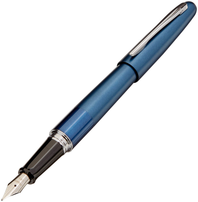 Pilot Cocoon 蓝色中号笔尖钢笔型号 FCO-3SR-LM