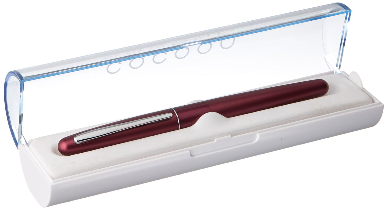 Pilot Cocoon Bordeaux Medium Font Fountain Pen FCO-3SR-BO-M