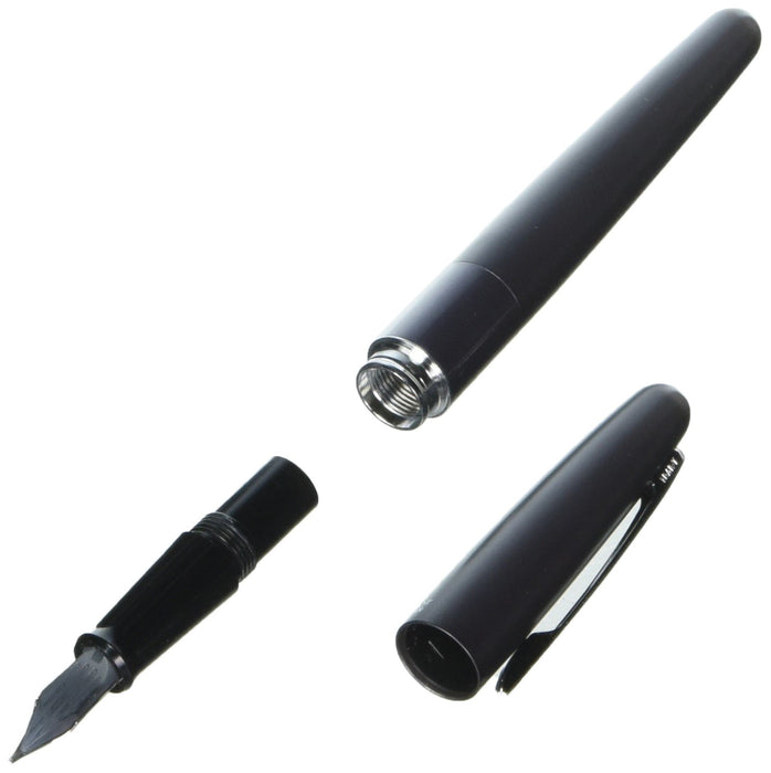 Pilot Cocoon 金属灰色中号笔尖钢笔 Fco-3Sr-Mgy-M