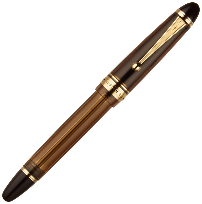 Pilot Custom 823 Medium Point Brown Fountain Pen - FKK3MRPBNM