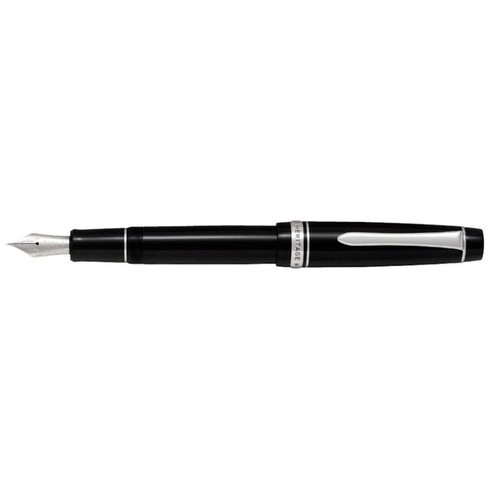 Pilot Custom Heritage 912 Black Stub Fountain Pen FKVH-2MR-B-SU