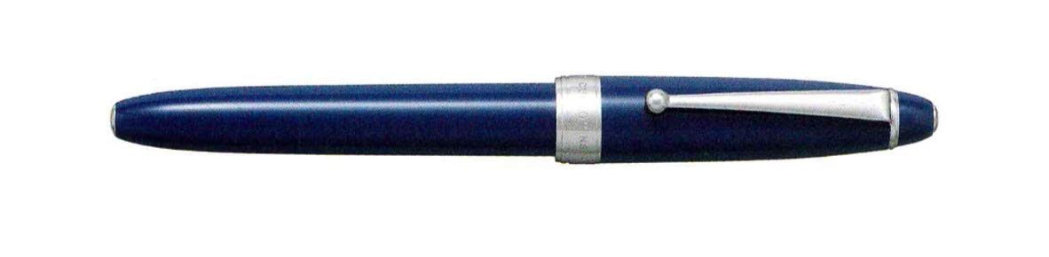 Pilot 客製化 NS 細尖藍色鋼筆 - FKNS-1MR-LF 型號