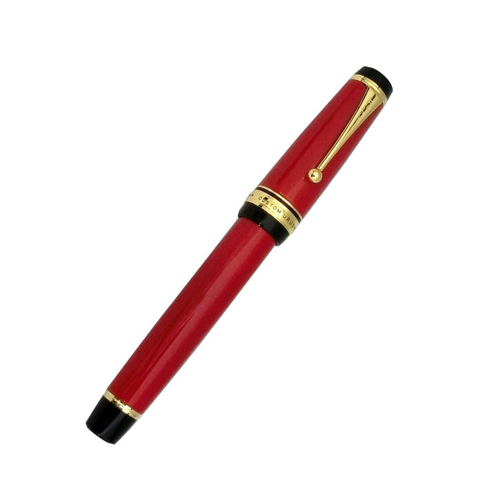 Pilot Custom Urushi Vermilion 钢笔，带中号精美字体