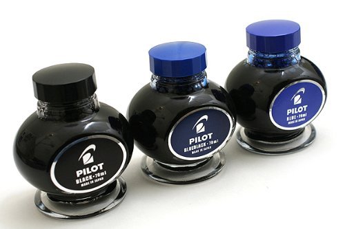 Pilot 钢笔黑色墨水-70-B 70ml - Pilot 高品质书写工具