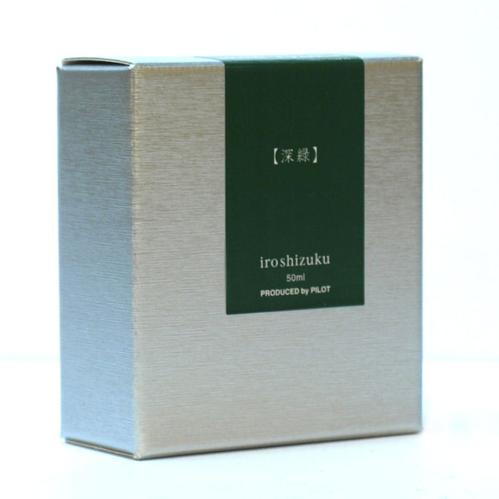 Pilot Iroshizuku Shinryoku 50ml Fountain Pen Ink - Deep Green Color