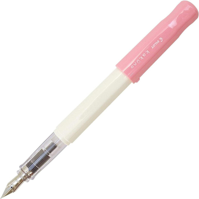 Pilot Kakuno EF Soft Pink Fountain Pen - Smooth Writing Instrument by Pilot