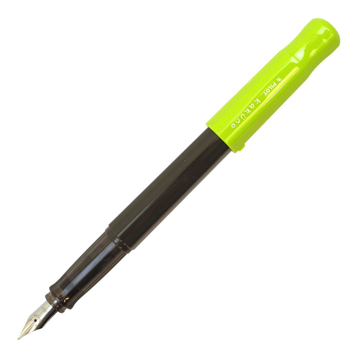 Pilot Kakuno M Light Green Fountain Pen - FKA1SRLGM Model by Pilot