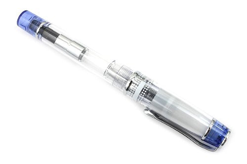 Pilot Prera​​ 彩色蓝色钢笔 适用于书法 透明设计 FPRN350R-TLCM