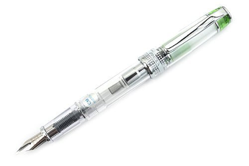 Pilot Prera​​ 彩色书法透明浅绿色钢笔 Fprn350R-Tlgcm