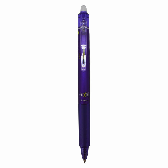 Pilot Friction Ball Knock Pen Violet 0.5mm Fine Point - LFBK-23EF-V