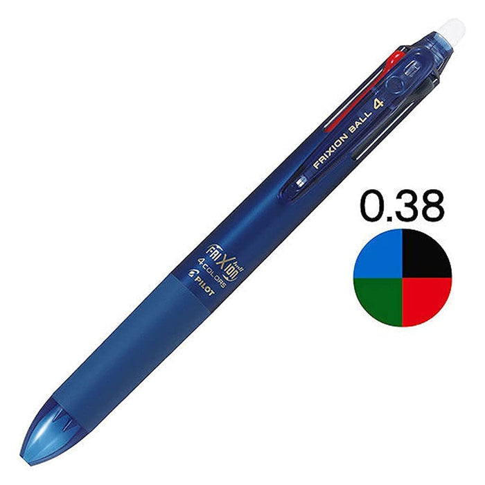 Pilot Frixion Ball 4 中性墨水可擦原子筆 0.38 藍色黑色