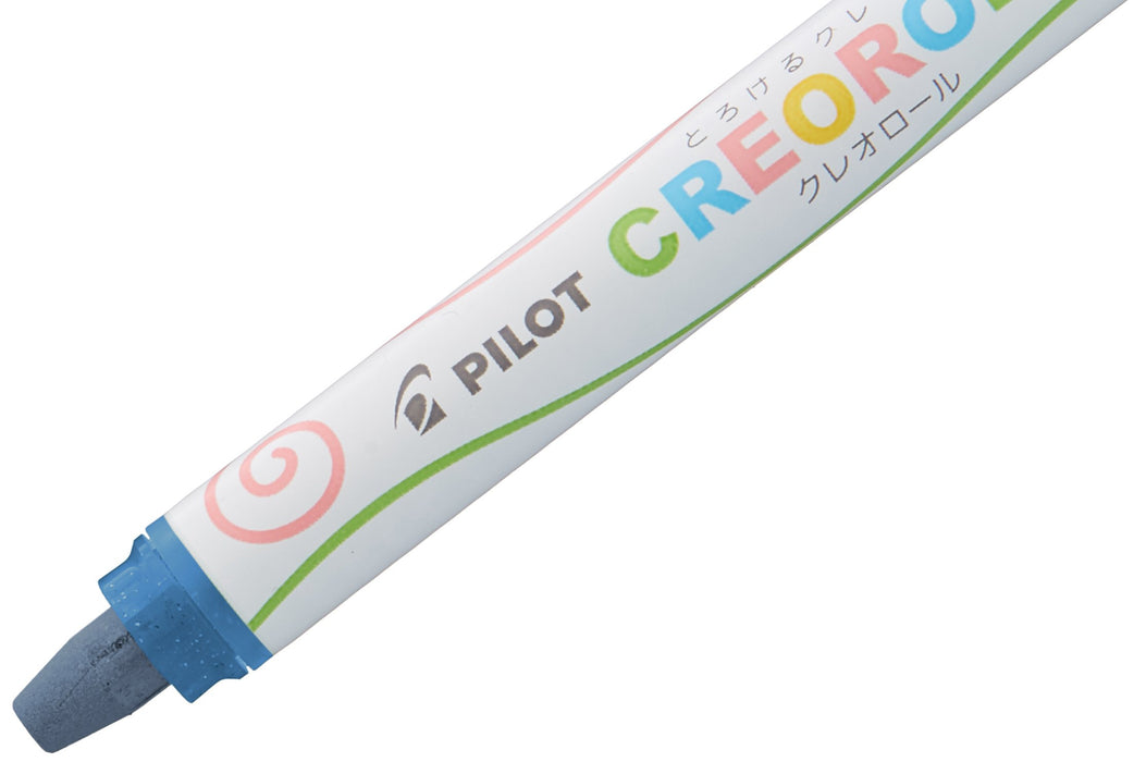 Pilot Metallic Blue Gel Crayon Creol Pilot Ao-Cr6-C57