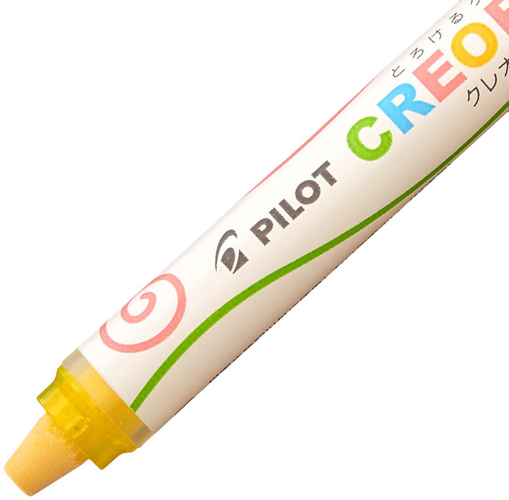 Pilot Creol Yellow 凝膠型蠟筆 - 光滑且充滿活力 (Ao-Cr6-C02)