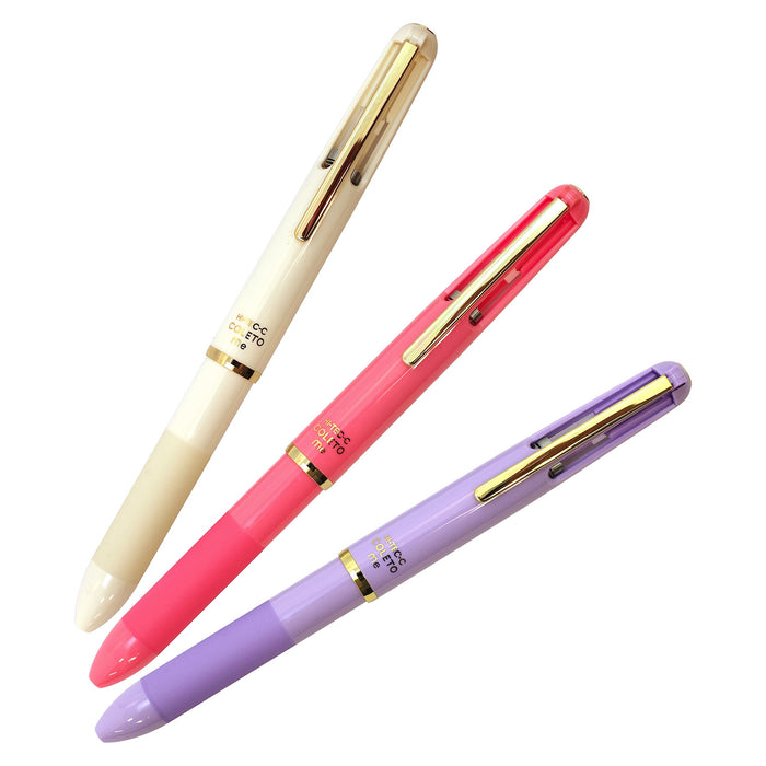 Pilot Hi-Tec-C Coleto Me 4-Color Gold Pink Body Component (Lhkcm-50C-Gp)