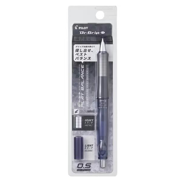 Pilot Doctor Grip Cl Play Balance 0.5 Navy Mechanical Pencil Clear Hdgcl70Rcnv