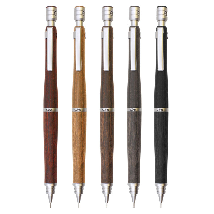 Pilot S20 Mechanical Pencil 0.5mm Smooth Lightweight Design Brown