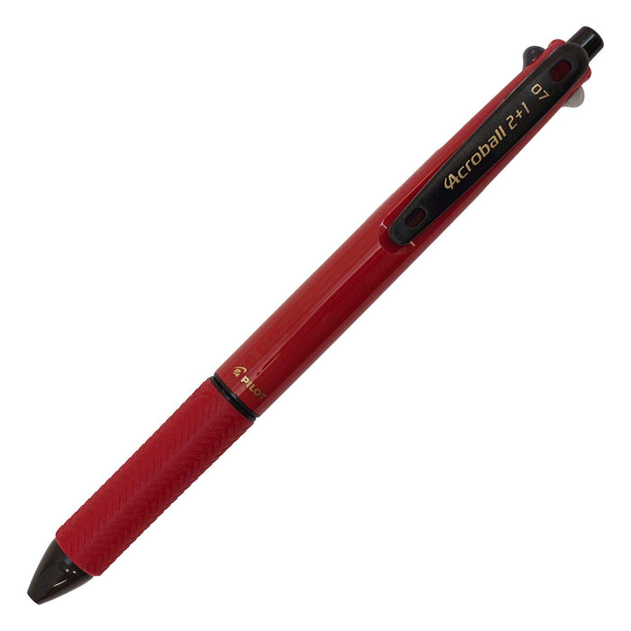 Pilot Acroball 2+1 Multifunctional Pen 0.7 Burgundy - Bkhab40Fbg Model