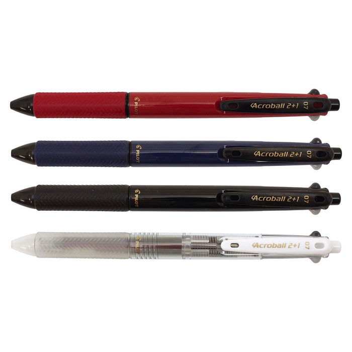 Pilot Acroball 2+1 Multifunctional Pen 0.7 Burgundy - Bkhab40Fbg Model