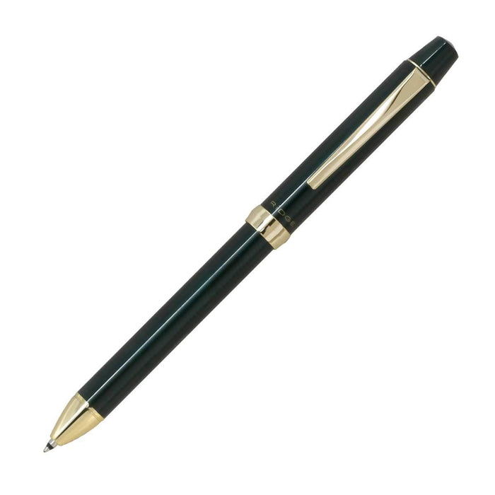 Pilot 3+1 Ridge Multifunctional Pen - Black Red Blue 0.7mm & Dark Green 0.5mm Sharp