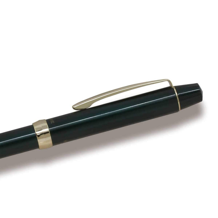 Pilot 3+1 Ridge Multifunctional Pen - Black Red Blue 0.7mm & Dark Green 0.5mm Sharp