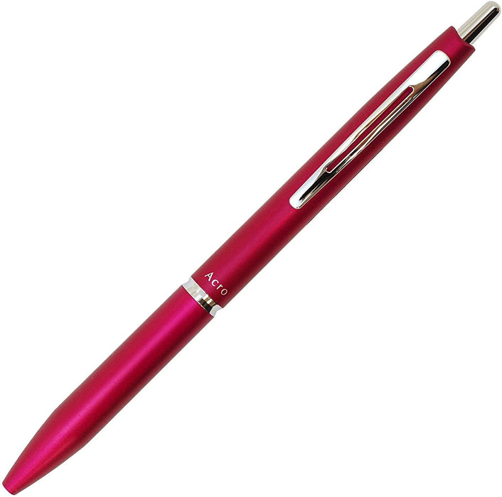 Pilot Acro 1000 Oil-Based 0.5mm Ballpoint Pen Pack Metallic Red Bac-1Sef-Mr