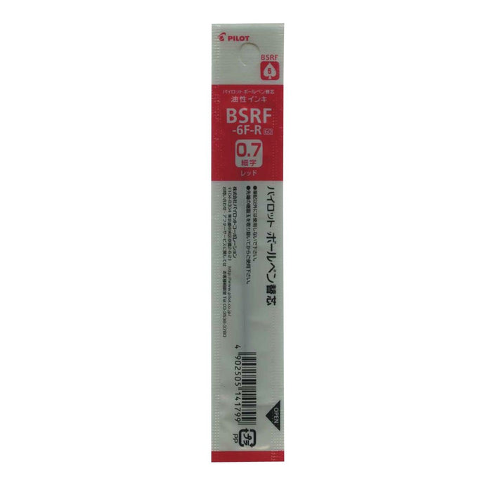 Pilot Fine Point 0.7 Red Oil-Based Ballpoint Pen Refill Bsrf-6F-R