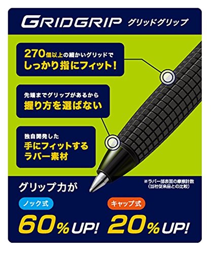 Pilot Super Grip G Fine 0.5mm Ballpoint Pen Set Extra Fine Pilot Oil-Based - 10-Pack