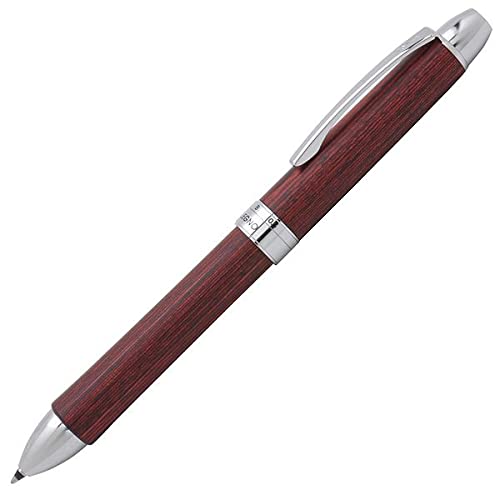 Pilot 2+1 Regno 多功能圆珠笔深红色和灰色 0.7mm + 0.5mm