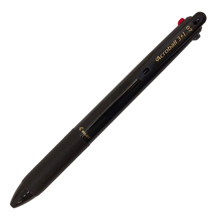 Pilot Acroball 3+1 Multifunctional Pen Black Red Blue 0.7mm and Sharp Black Ink