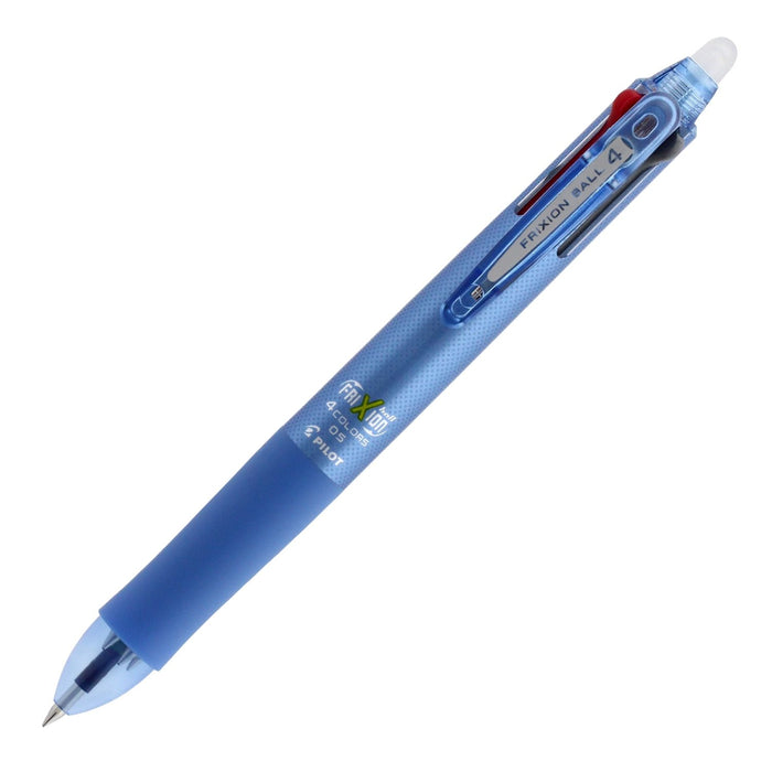 Pilot Frixion Ball 4 Erasable Multicolor Pen 0.5mm Light Blue P-Lkfb-80Ef-Lb