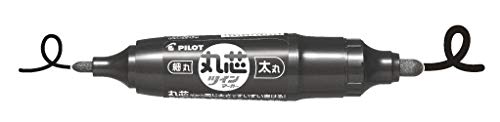 Pilot Twin Marker Set Round Core Thin/Thick Tips 8C 锟斤拷锟 Mfn-120Fbmn-8C