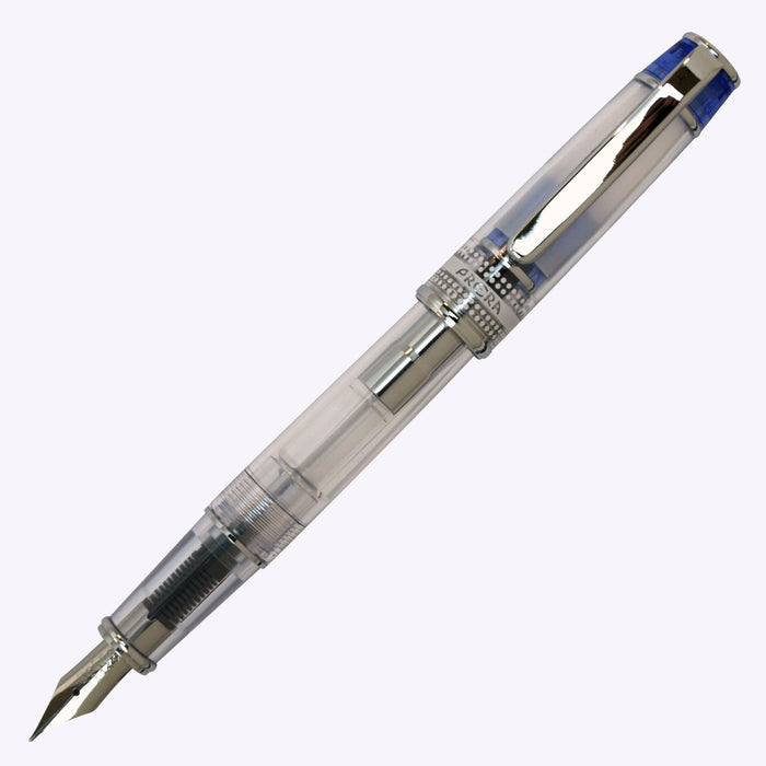 Pilot Prera Iro-Ai Transparent Blue Medium Point Fountain Pen Fprn-350R-Tlm