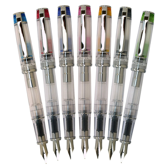 Pilot Prilla Iro-Ai 红色透明中号笔尖钢笔 Fprn-350R-Trm